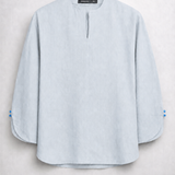 Cotton Linen Relaxed Shirt 05
