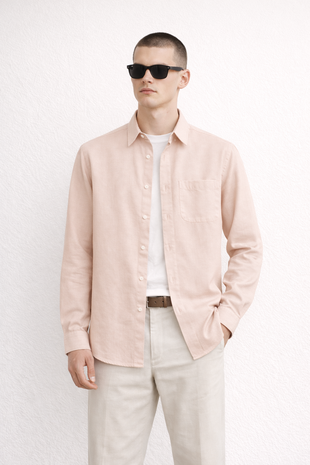 Flowy Cotton Linen Shirt