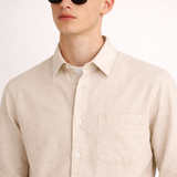 Flowy Cotton Linen Shirt