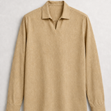 Johnny Collar Linen Shirt 02