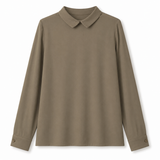 Cotton Twill Collar Shirt