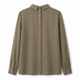 Cotton Twill Collar Shirt