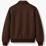 Zipper Suede Jacket