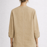 Cotton Linen Relaxed Shirt