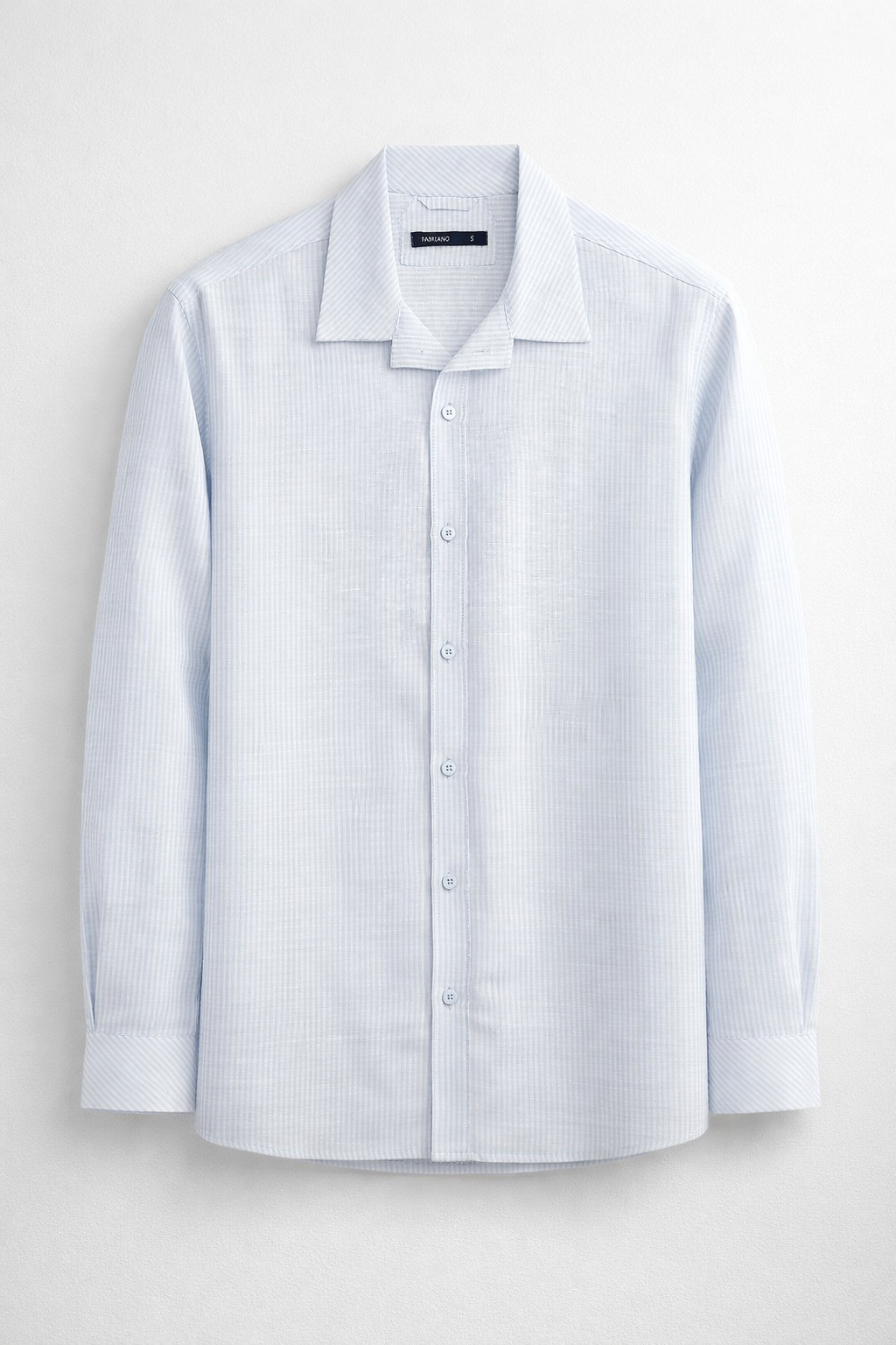 Cotton Linen Striper Shirt