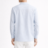 Cotton Linen Striper Casual Shirt