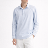 Cotton Linen Striper Casual Shirt