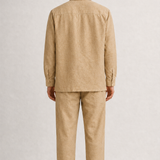 Johnny Collar Linen Shirt 02