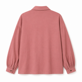 drop-shoulder corduroy shirt