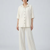 Seersucker Relaxed Shirt
