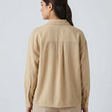 Crepe Button down shirt