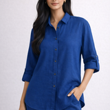 Seersucker Relaxed Shirt
