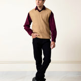 Sleeveless V-Neck Sweater