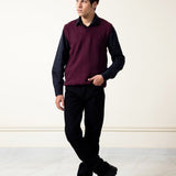 Sleeveless V-Neck Sweater