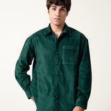 Regular fit corduroy shirt