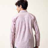 Half Placket Chambray Shirt