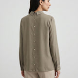 Cotton Twill Collar Shirt