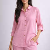 Seersucker Relaxed Shirt