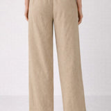 Relaxed Fit Straight Leg Trouser